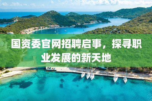 国资委官网招聘启事，探寻职业发展的新天地