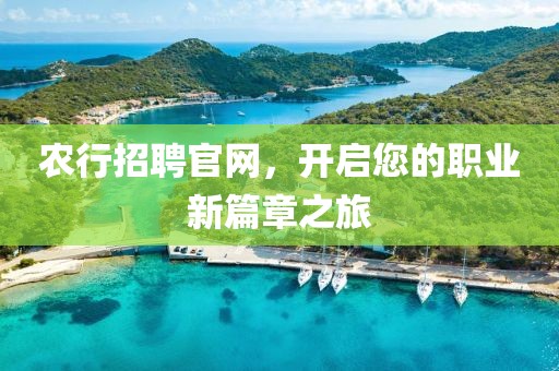 农行招聘官网，开启您的职业新篇章之旅