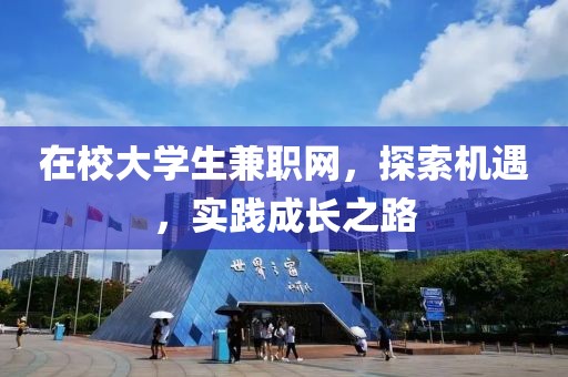 在校大学生兼职网